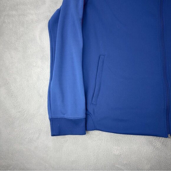 Vintage Nike FC Barcelona Blue/Red Track Jacket Men's Size XXL Full Zip - Picture 9 of 16